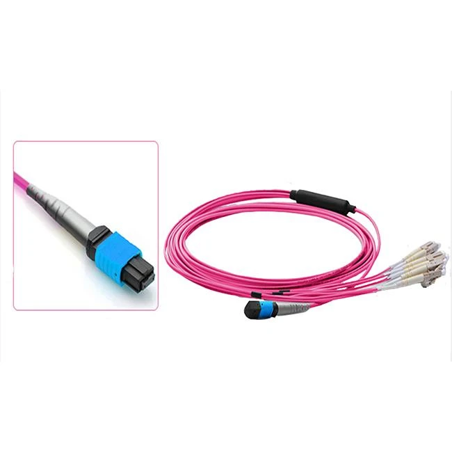Cavo da 12 core MPO a 6 duplex LC OM4 MMF