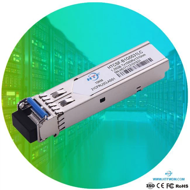 Ricetrasmettitori in fibra ottica 10km SFP 1550nm DFB