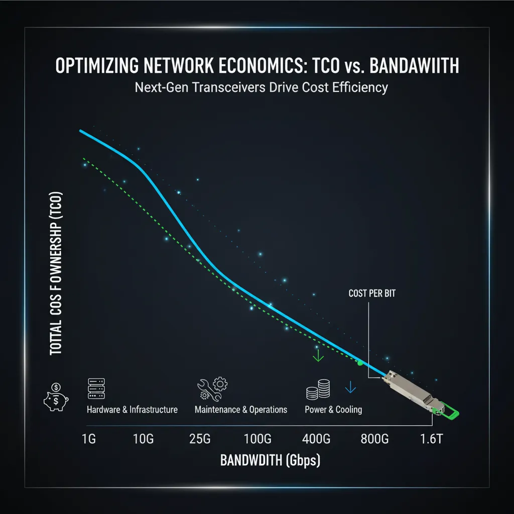 OSFP da 1,6 T-XD 2×FR4: trasformare gli aggiornamenti della larghezza di band...